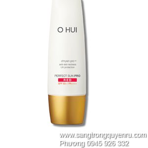 Ohui Perfect Sun Pro Red spf50+/pa++++ - Kem chống nắng cho da ửng đỏ khi ra nắng