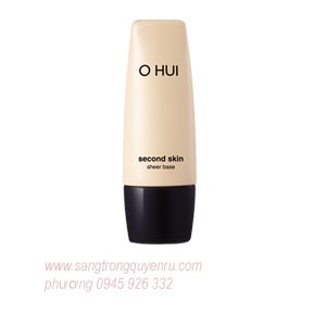 Kem lót trang điểm ánh nhũ ngọc trai Ohui second skin sheer base