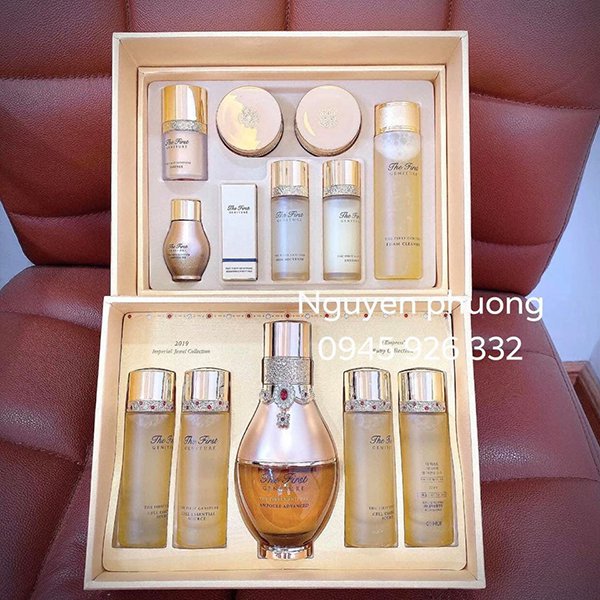 Ohui The First Geniture Ampoule Advanced - Set tinh chât vàng Ohui The First 80ml