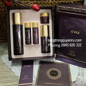 Set tinh dầu dưỡng chống lão hóa Ohui Age Recovery Essence