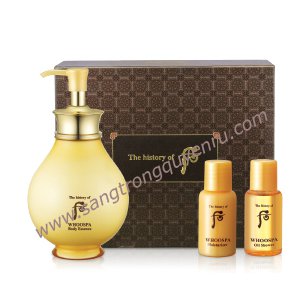 set whoo spa body essence - set dưỡng thể whoo đông y 350ml