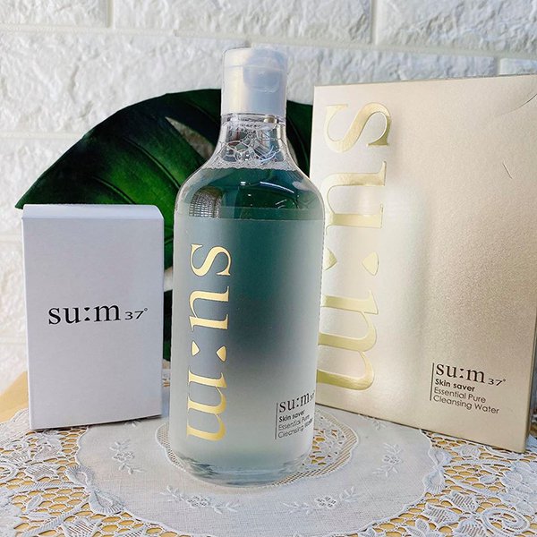 Sum:37 Skin saver Essential Pure Cleansing Water - Nước tẩy trang sum