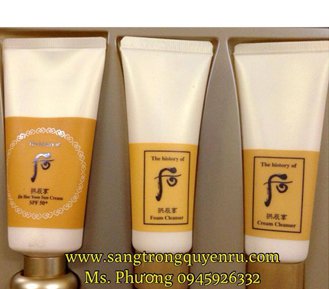 Whoo Jin Hea Yoon cream SPF 50+/PA+++ - Kem chống nắng whoo