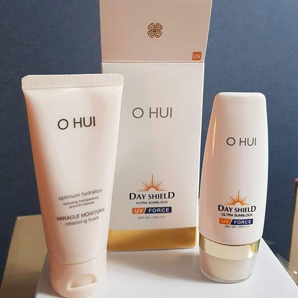 set Kem chống nắng Ohui Ultra Sunblock