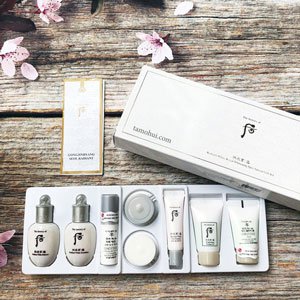 Set dưỡng trắng Whoo Whitening mini 8sp